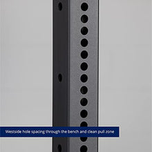 Titan Fitness X-3 Series Short Bolt-Down Power Rack with Weight Plate Holders 24-in. Depth Black