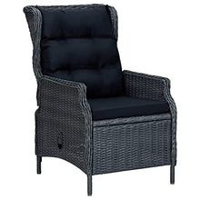 AMBERARD Garden Dining Set Dark Grey Furniture Set