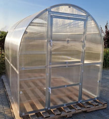 Baumera Small Greenhouse for Outdoors - Walk in Greenhouse Kit - Geenhouse 6.5x13 - Durable Backyard Greenhouse, Easy Assembly & Heavy Snow Load Greenhouse Polycarbonate - Invest in Your Dream Garden
