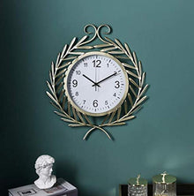 SBTXHJWCGLD Garden Clock,Outdoor Garden Wall Clock Silent Non-Ticking Outdoor Wall Waterproof Garden Ornament for Home Garden Patio Yard