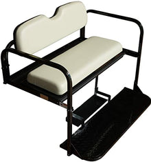 Performance Plus Carts Yamaha Drive G29 Golf Cart Flip Folding Rear Back Seat Kit - Stone