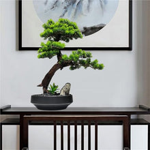 YXIANG56Q Fake Plants Artificial Bonsai Tree Faux Plants with Ceramic Pots for Living Room Decorations Bonsai Tree