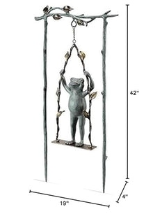 SPI Daredevil Frog on Swing Garden