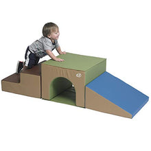 Children's Factory 3 Piece Over and Under Tunnel Climber Woodland