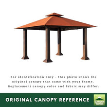 Garden Winds Heavy Duty Reinforced Replacement Canopy Top Cover Compatible with The GZ734 Seville 12' x 12' Gazebo - Classic Sand, Riplock 500