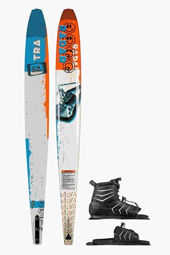 Radar Boy's TRA Waterski with TRA Boot & Vector ARTP White/Blue/Orange
