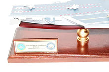 Squadron Nostalgia LLC USS Dwight D. Eisenhower CVN-69 24" Mahogany Scale Model Navy