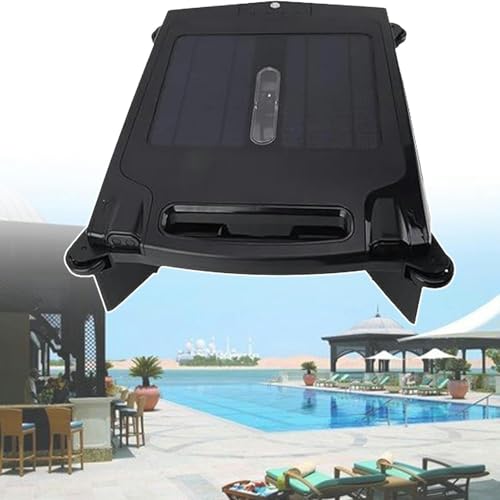 WZUOPG Automatic Robotic with Solar Energy, Pool Cleaner for High/Underground Pool, Automatically Adjust The Cleaning Direction