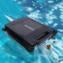 MiBoce Automatic Pool Vacuum Cleaner, Pool Surface Cleaner Robot, with Solar and Rechargeable Dual Mode, Automatically Adjust Direction, 480um Filter Density, for Swimming Pools, Water Parks