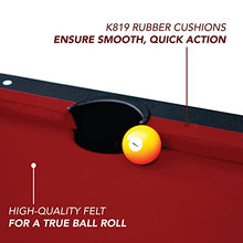 Hathaway Spartan 6-ft Pool Table with Table Tennis Top Black