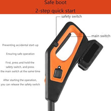 21V Cordless Electric Snow Shovel, Battery-Powered Snow Blower, 41cm Width Snow Removal Snow Thrower (2 Battery and Charger Included)