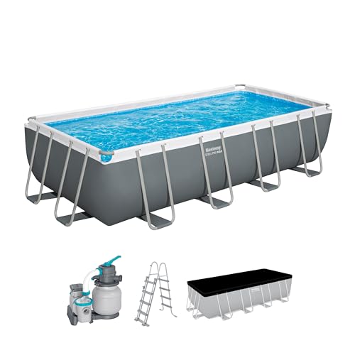 Bestway Steel Pro Max Above Ground Pool Kit - 549cm x 274cm x 122cm - Dark Grey