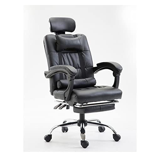 NSUQOA JSEIAJB Home Office Reclining Lounge Chair Lift Rotary Chair Footstool Executive Chair Lunch Lounge Chair(D)