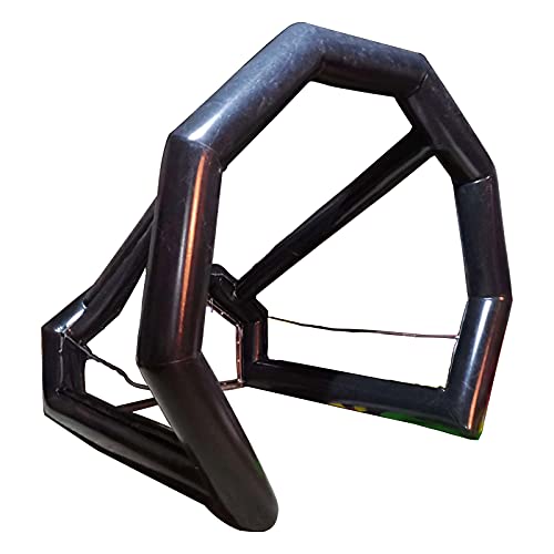INTBUYING Golf Practice Swing Simulator Net Cage Black