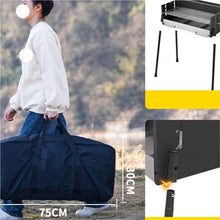 ALLC Charcoal Grills Barbecue Grill Household Barbecue Grill Outdoor Barbecue Courtyard Barbecue Grill Portable Foldable Barbecue Grill Barbecue Grill for Garden Outdoor Cooking