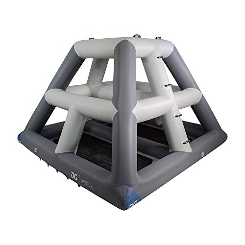 AQUAGLIDE Spire 6.8 Floating Climbing Tower AquaPark Accessory Multicolor