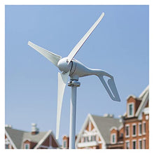 J3DFGFLR Wind Turbine Generator Combine with Wind/Solar Hybrid Controller Outdoor Power Tools (Color : Free Controller Specification : 6 Blades)