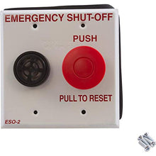 Pentair ESO2 Double Gang Plate Shut-Off Switch with Alarm Replacement ComPool Poll and Spa Control System