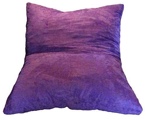 Robb's Pillow Furniture Queen Hug Bed & Lounger 60"x80" Royal Purple Microfiber