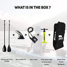 Atoll Inflatable Stand Up Paddle Board 11 Feet Army Green