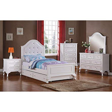 Picket House Furnishings Jenna 3 Piece Twin Kids Bedroom Set White