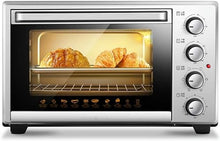 Large Capacity of 30 Liters, Multifunctional Domestic Compact Oven, 360 ℃ Automatic Rotation of The Baking Holder, More Uniform Heating, 4 Heating Modes