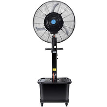 RJYYYDS High Velocity Outdoor Misting Fan, 26/30in Patio Spray Fan with 42L Water Tank, 3 Speed Settings, Adjustable Mist, 90° Oscillation for Warehouse Cooling,750mm/30in