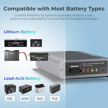 Renogy 12V/24V 50A MPPT Battery Charger DC to DC Battery Charger with MPPT, IP67