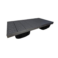 Patriot Docks Low Profile 4ft x 8ft Floating Dock Section Gray Polypropylene