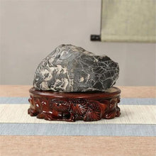bonsai pot stand Wooden Carving Display Pedestal Crafts Tea Sets Base(XXL)