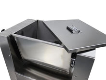 HayWHNKN Electric Meat Mixer 30L Stainless Steel Commercial Stuffing Machine Silver