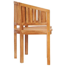 vidaXL Banana Bench 59.4" Solid Teak Wood