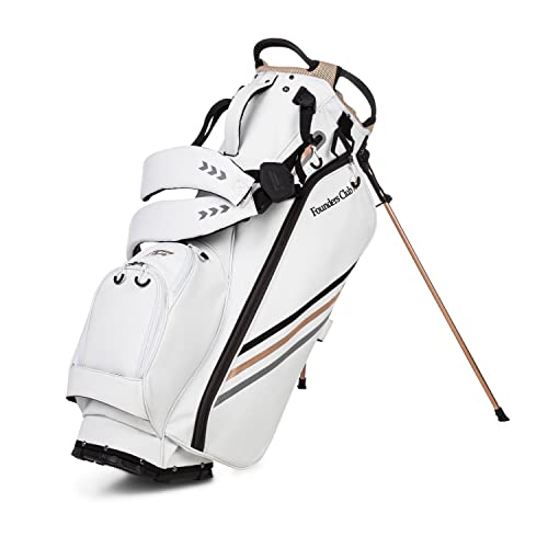 Founders Club Women's 14 Way Divider TG2 Stand Bag White