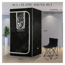 ZDGsrgWRG 4L Portable Sauna Steam Generator Steamer Machine Remote Control