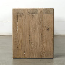 Artissance 70 Inches Waterfall Bench Reclaimed Pinewood Whitewash