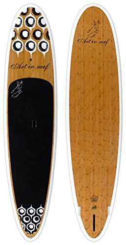 Art in Surf Da King Fun Paddle Board White