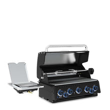 Broil King 876644 Baron 590 Shadow 5-Burner Built-In Propane Gas Grill Head with Side Burner and Rear Rotisserie Burner