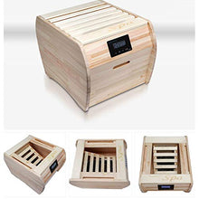 KING'S SPA 2-in-1 Steam Sauna Wood