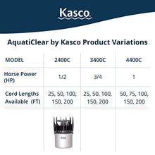 Kasco AquatiClear 1HP Circulator w/Float, 120V, 75ft Power Cord