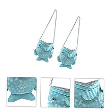 8 pcs Planter Fish Decoration Container Flowerpot Metal Creative Iron Shaped Flower Holder Pendant Wall Suspension Decor Arrangement Basket Art Hanging Wall-Mounted Rack (As Shownx5pcs 18X7CMx5pcs)