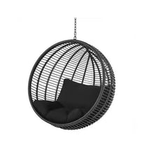 XJOYSL7921 Rattan Chair Outdoor Balcony Hanging Basket Hanging Chair Swing Outdoor Rocking Chair Household Indoor Cradle Modern Accent Chair for Living Room