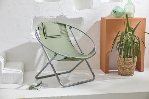 Mern Living Canvas Folding Chair Green