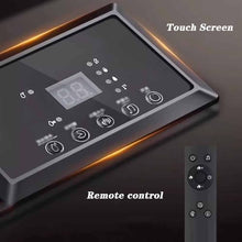 TBLOTYD Decorative Fireplace Water Steam Fireplace 3D Atomized with 7 Flame Colors and 5 Brightness Levels, Touch/Remote Control,Medio