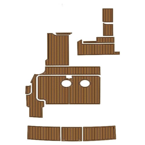 Zomanon Boat EVA Faux Teak Decking Floor Mat for Formula 31 PC Swim Platform - Multiple Color Options
