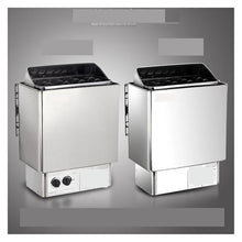 POGHDBXA Sauna Accessories, Sauna Heater, Stove for Room, Small Stainless Steel for Home, Heating Equipment, Dry, Constant Temperature Wall Boiler for, Hotel, SPA(6k)