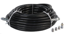 Schieffer Co. Sewer Jetter Hose & 4 Nozzles 3/8in x 250ft 4400 PSI Stainless Steel