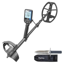 Nokta Double Score Metal Detector for Adults - Fully Waterproof, Rechargeable, Multi-Frequency, Easy-to-Use Detectors for Treasure Hunting (Double Score with Premium Digger)