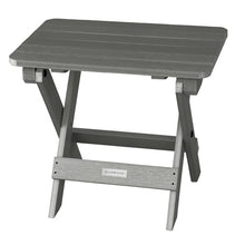 Highwood AD-KITCHDA1-CGE The Adirondack Collection Hamilton Deck Set with Folding Side Table, Coastal Teak
