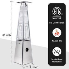 LEGACY HEATING Quartz Glass Tube Patio Heater, Outdoor Heater