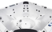Luxuria Spas Aspen 7-Person 43-Jet Hot Tub Homemade White/Coffee